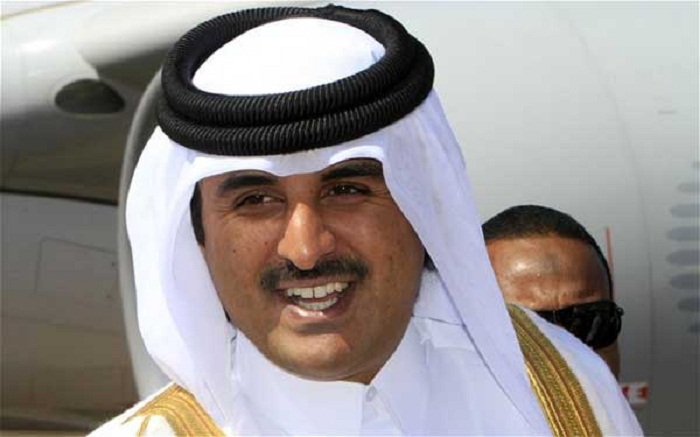 Émir du Qatar arrive en Azerbaïdjan